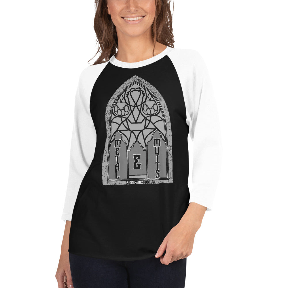 Metal and Mutts Raglan