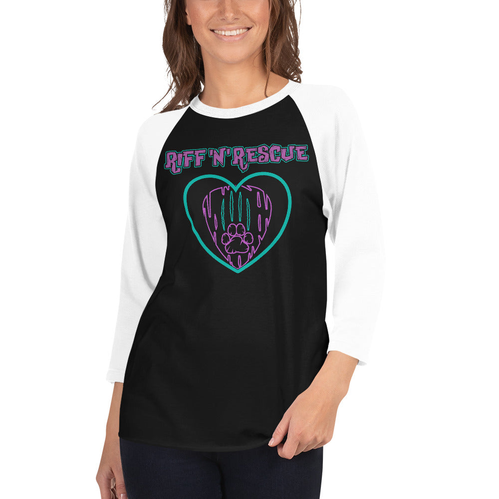 Hearts and Paws Cat Raglan