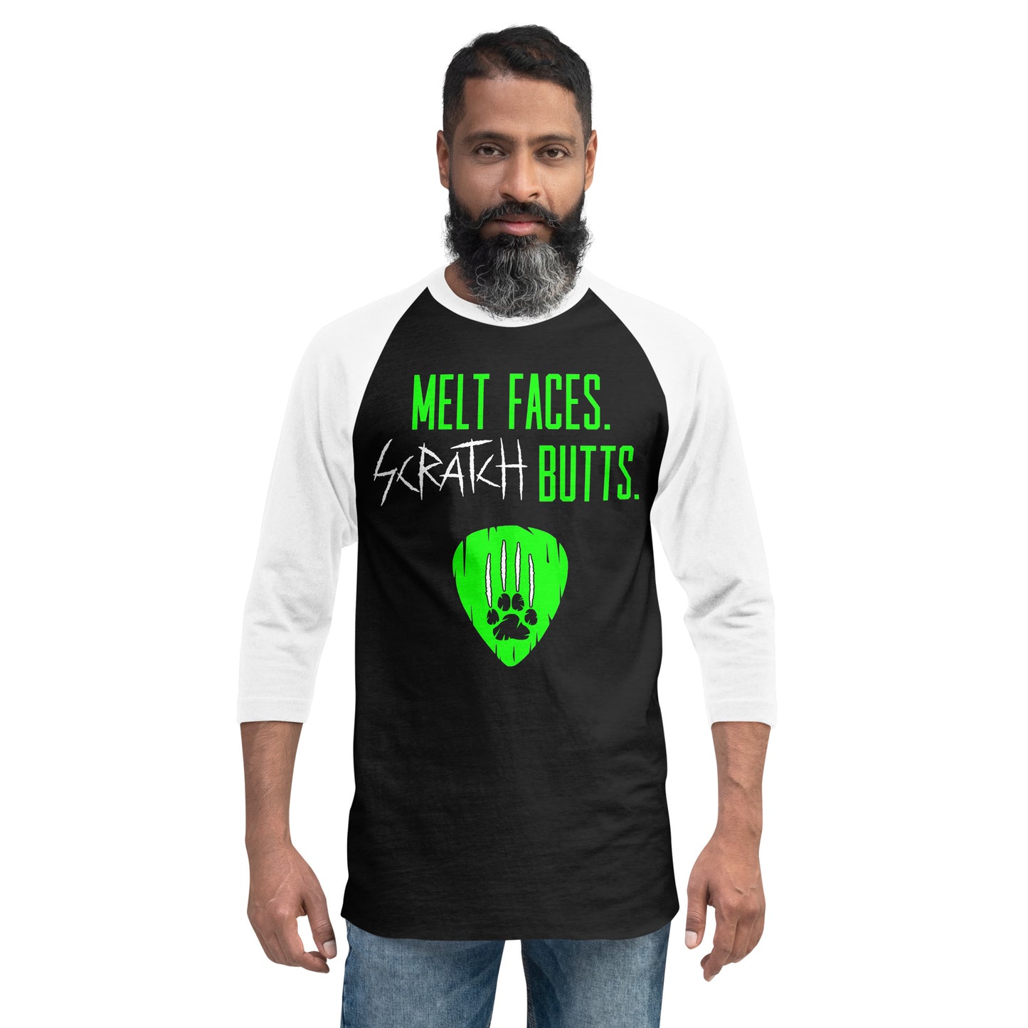 Cat Scratch Butts Raglan
