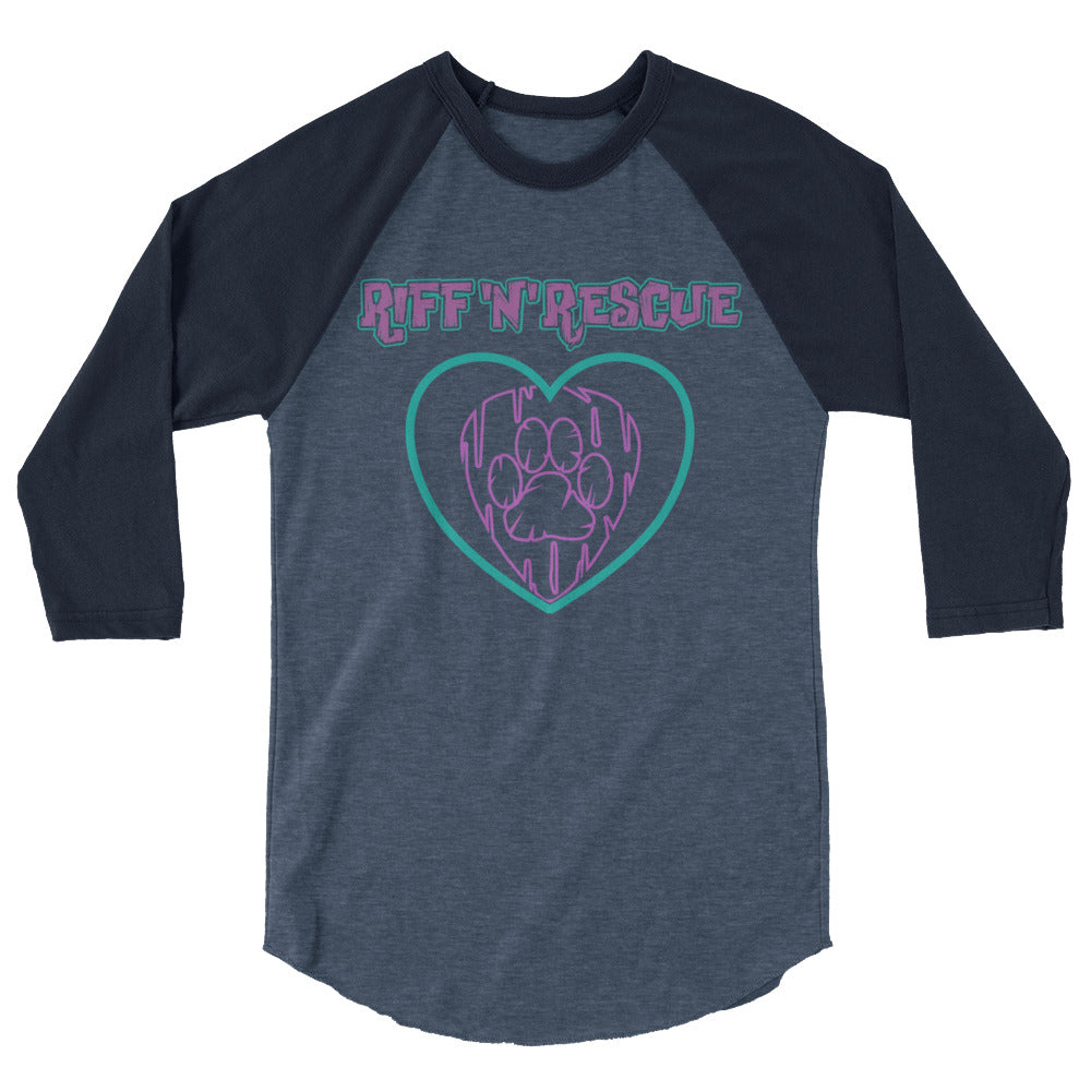 Hearts and Paws Dog Raglan