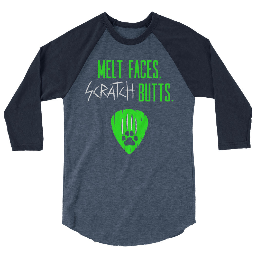 Cat Scratch Butts Raglan