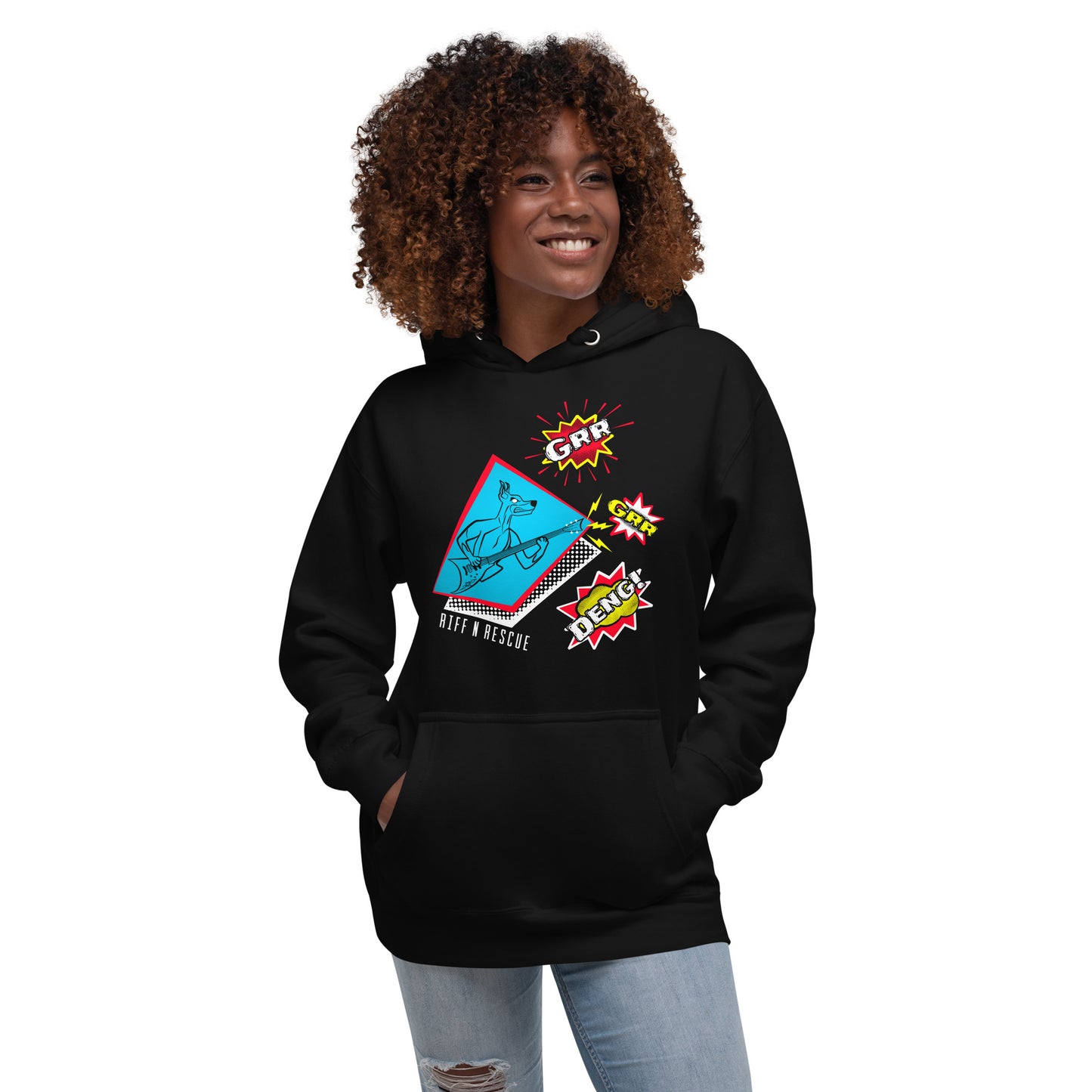 Grr Grr Deng Version 1 Unisex Hoodie