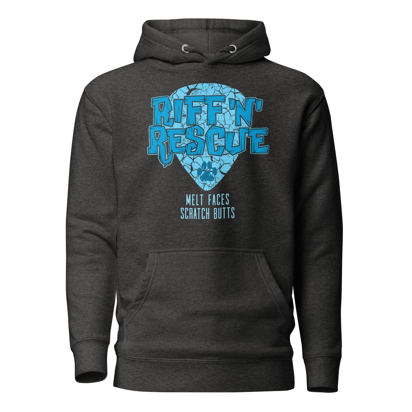 Crackle Blue Unisex Hoodie
