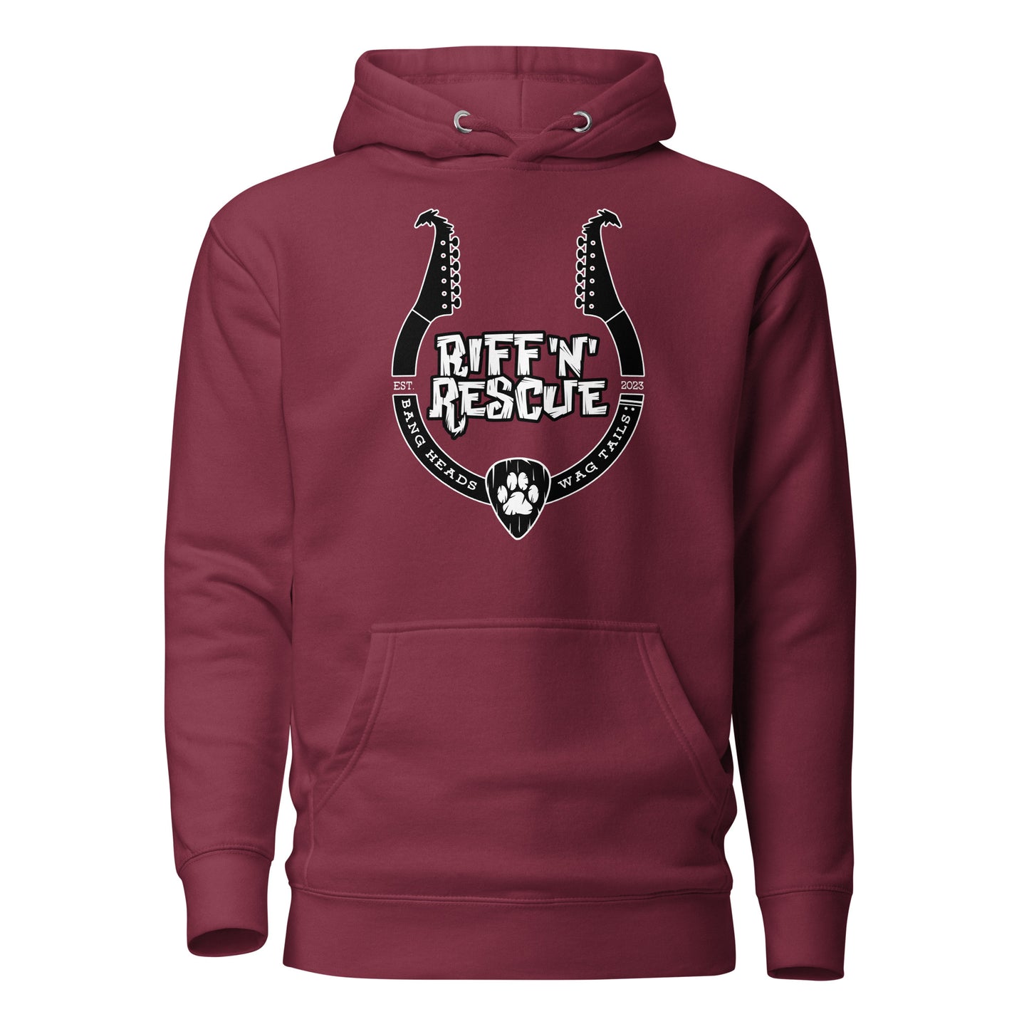 Headstock Horns Unisex Hoodie