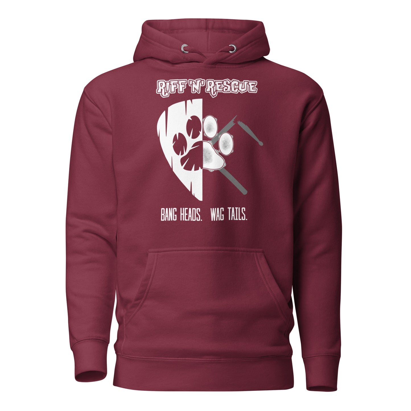 Picks, Sticks and Puppies Unisex Hoodie