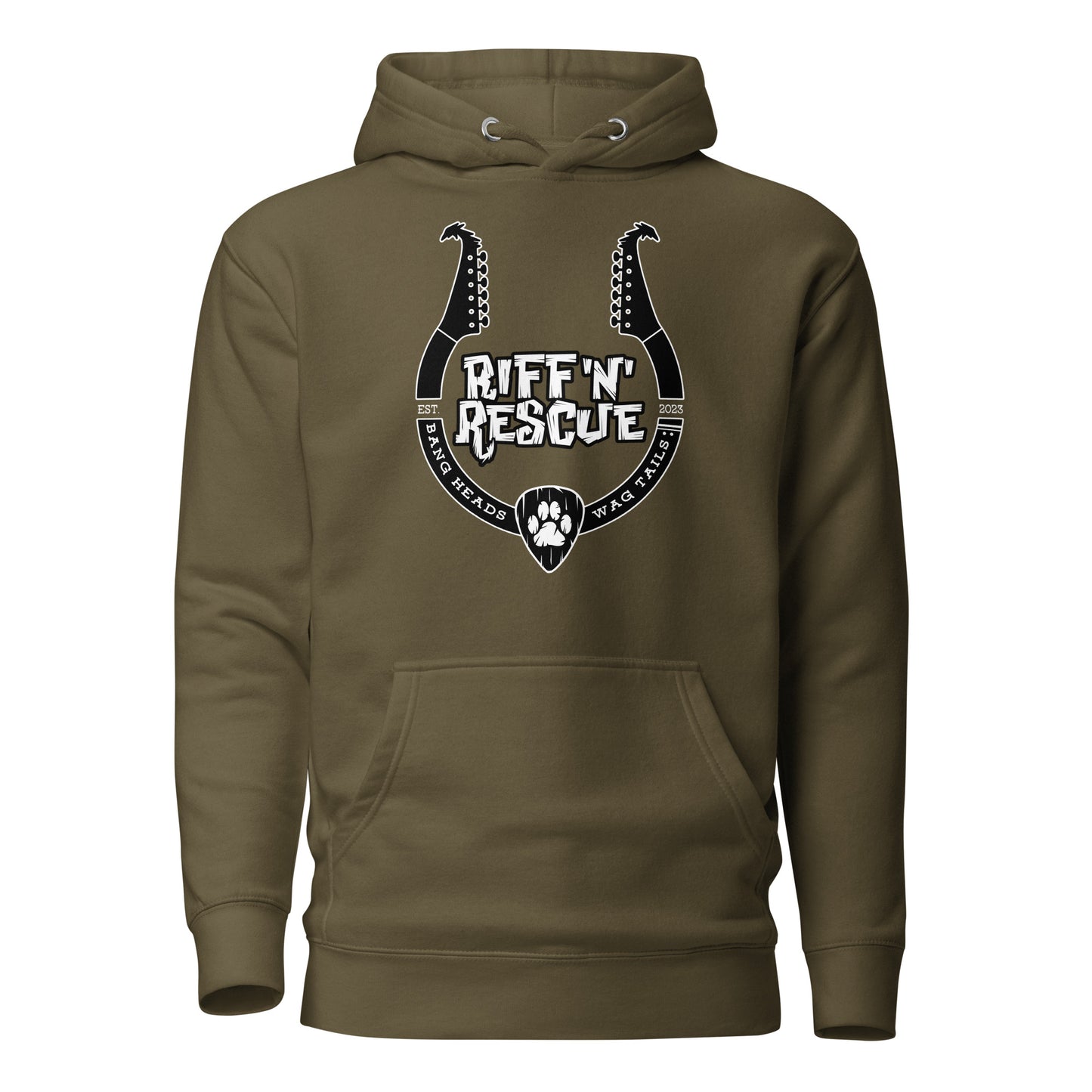 Headstock Horns Unisex Hoodie