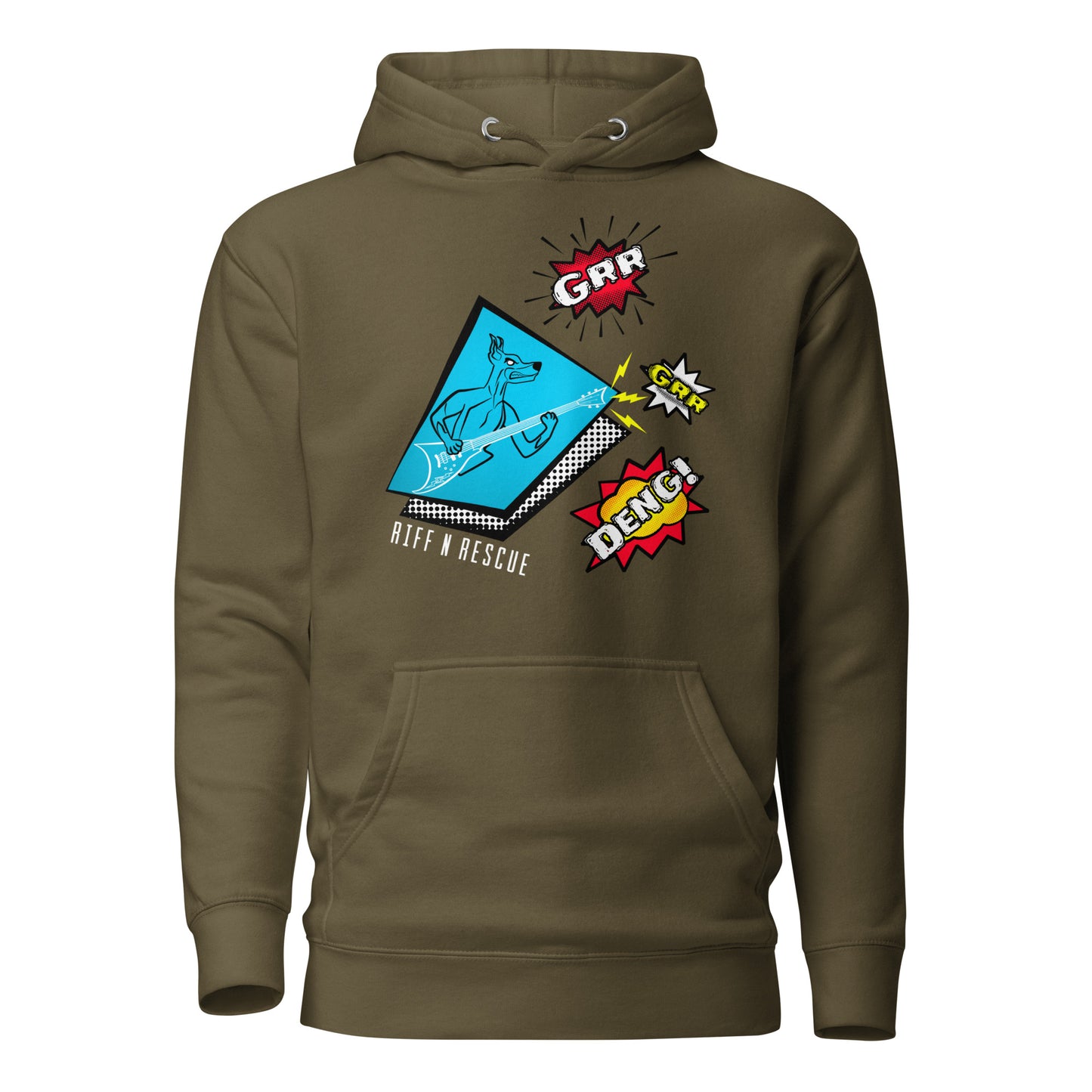 Grr Grr Deng (Version 2) Unisex Hoodie
