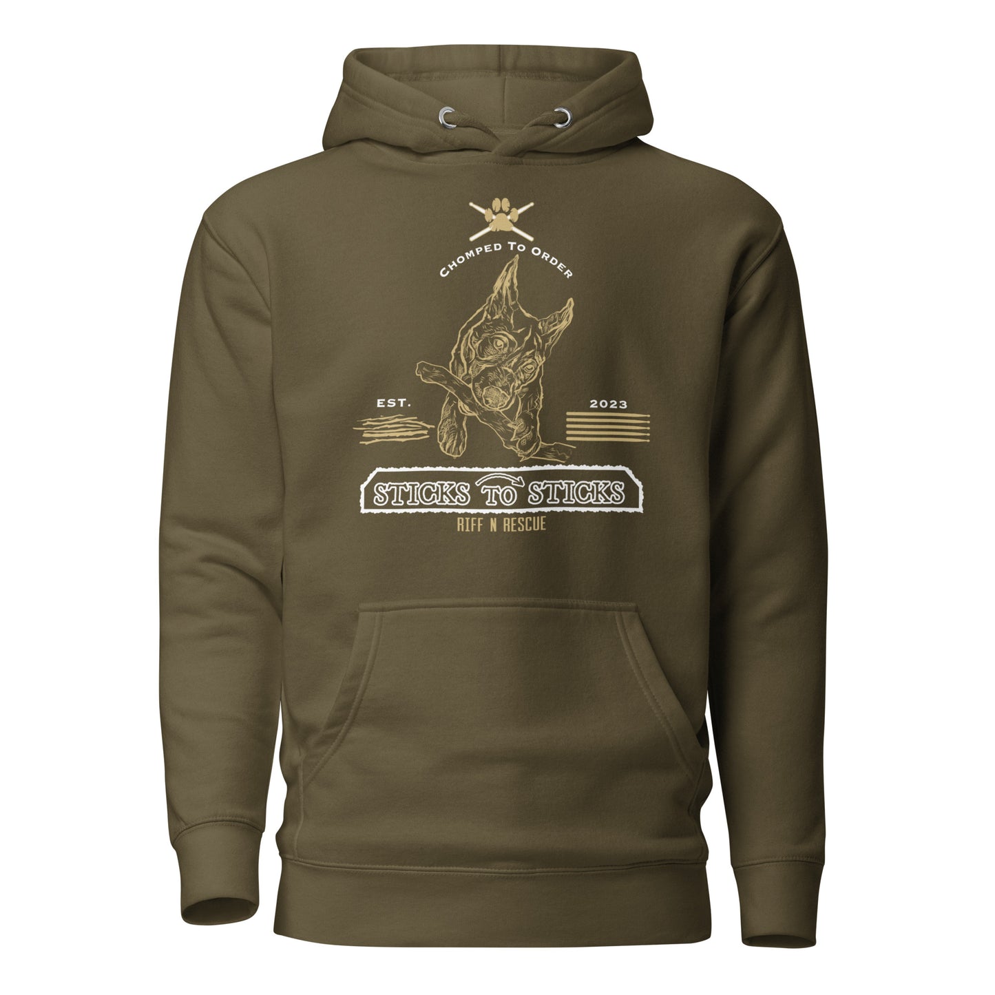 Sticks to Sticks Version 2 Unisex Hoodie