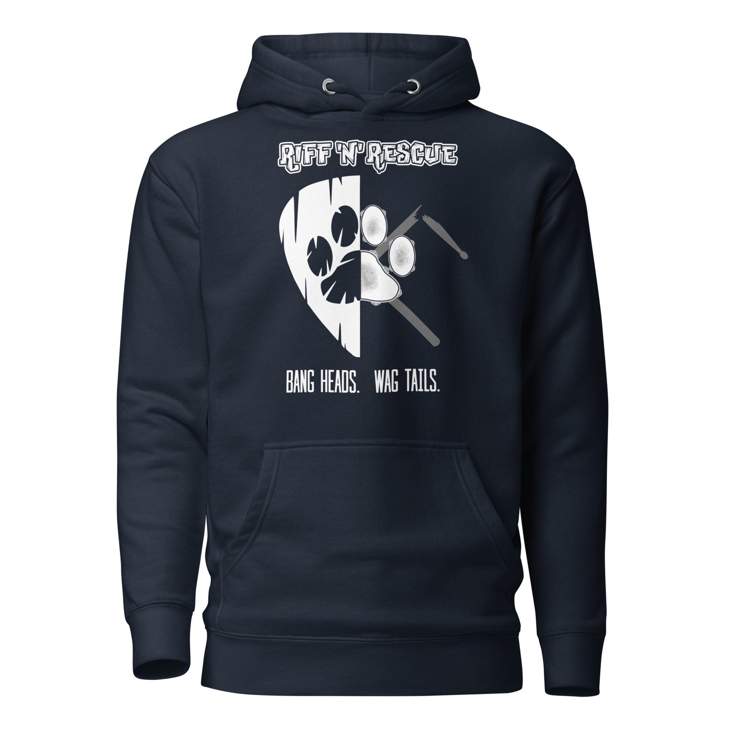 Picks, Sticks and Puppies Unisex Hoodie