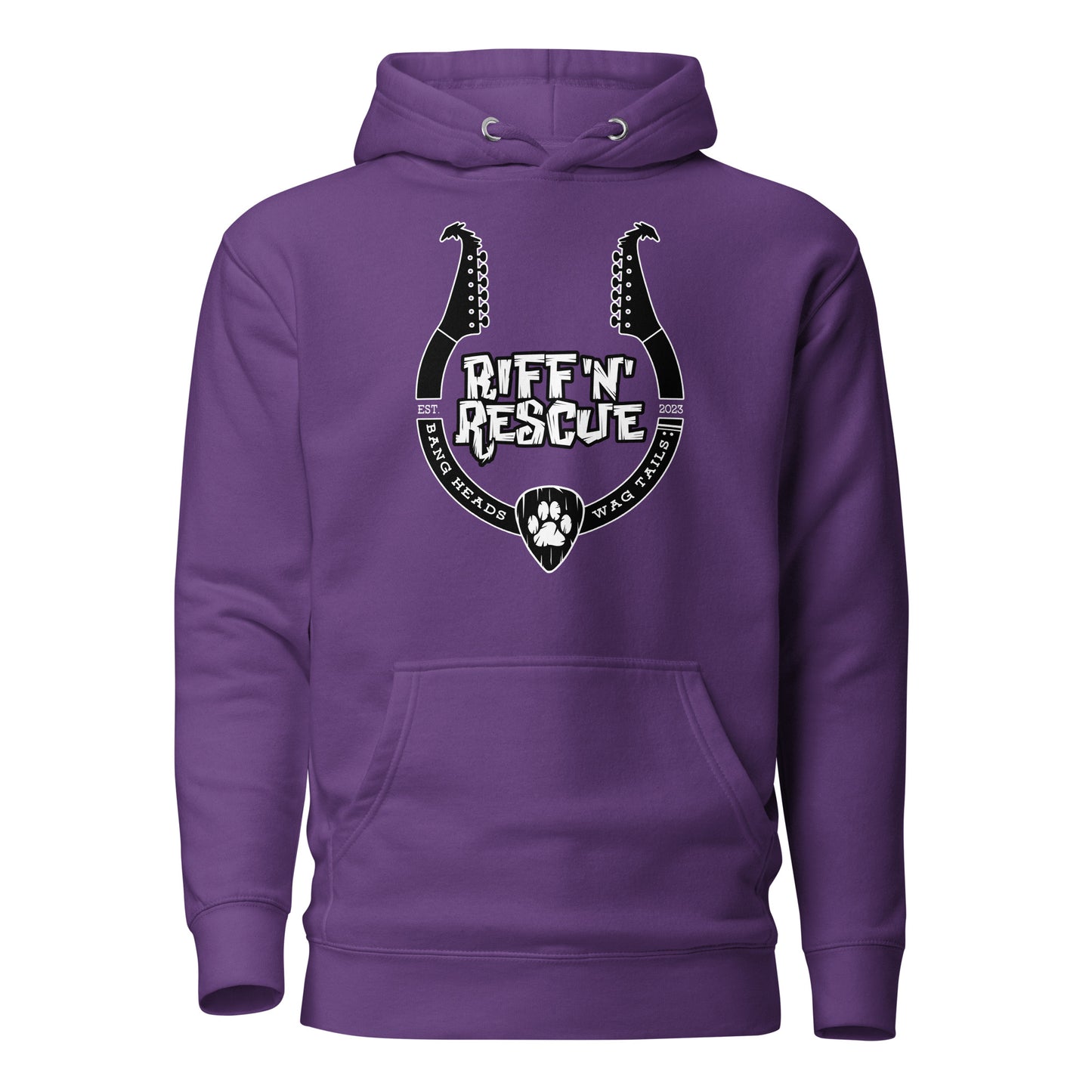Headstock Horns Unisex Hoodie