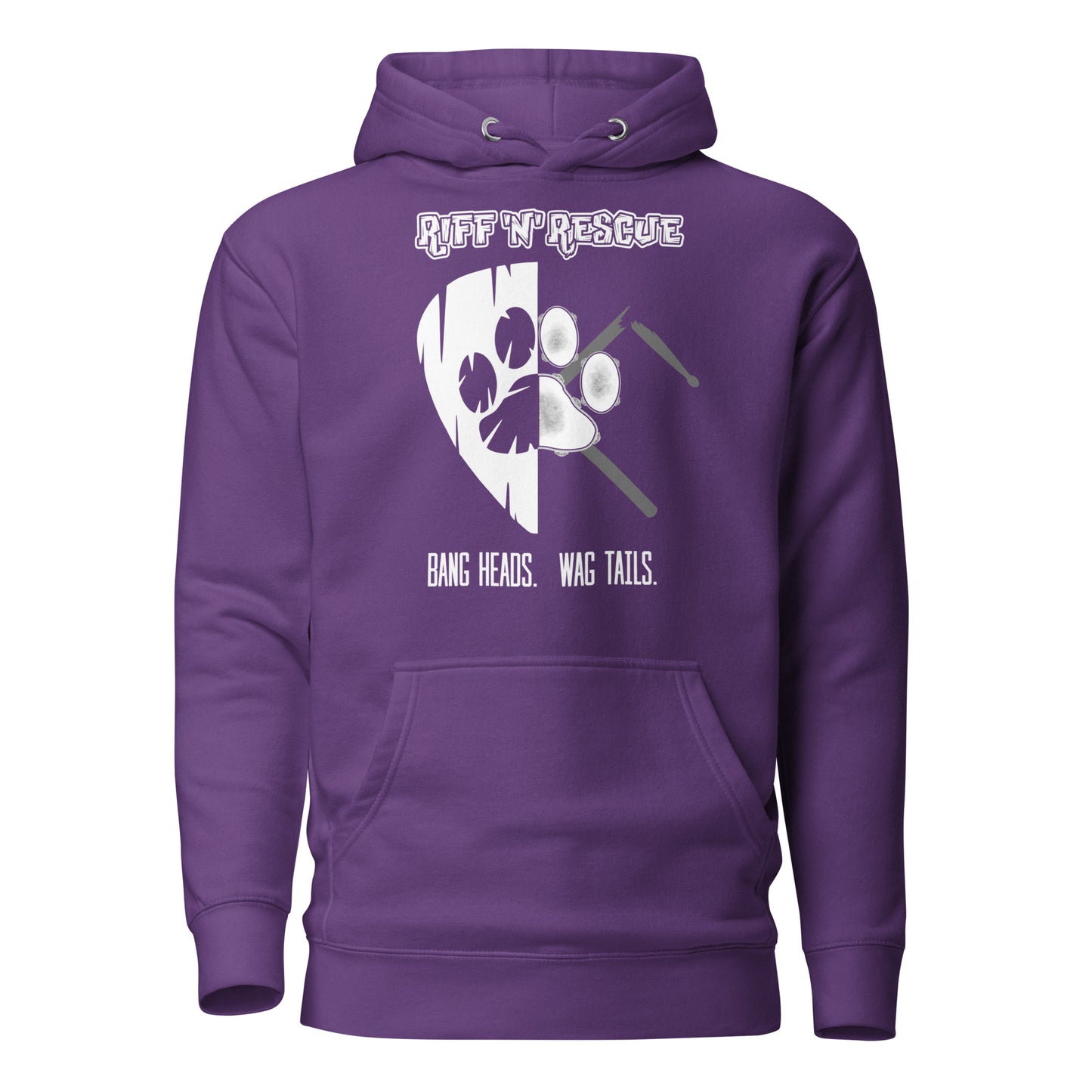 Picks, Sticks and Puppies Unisex Hoodie