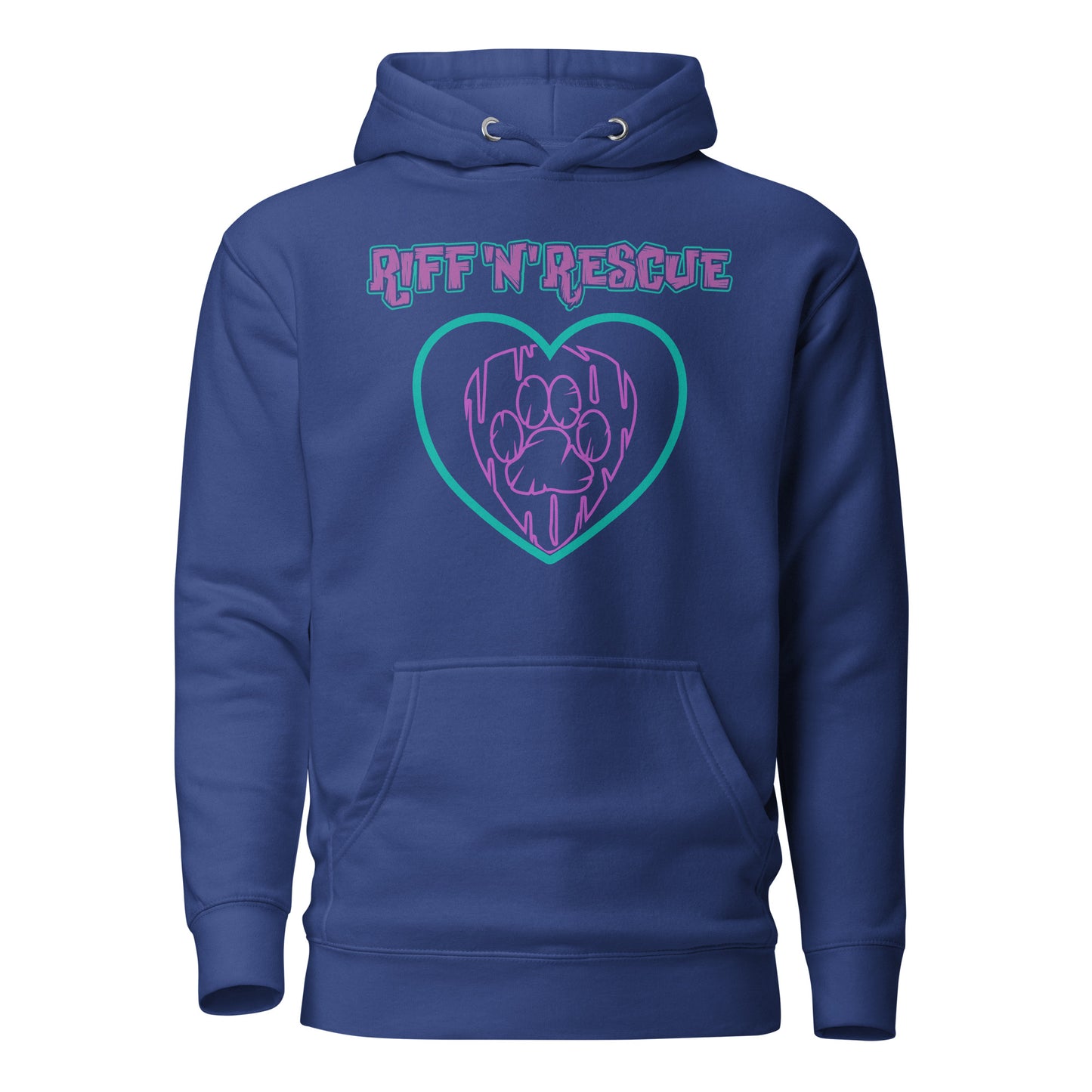 Hearts and Paws Dog Unisex Hoodie