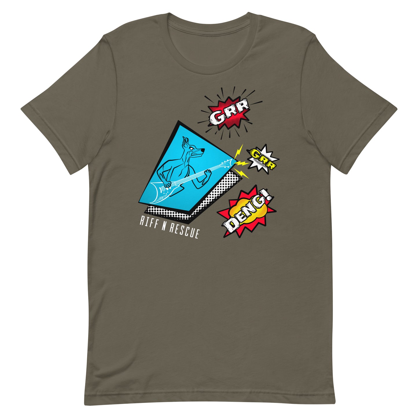 Grr Grr Deng Version 2 Unisex t-shirt