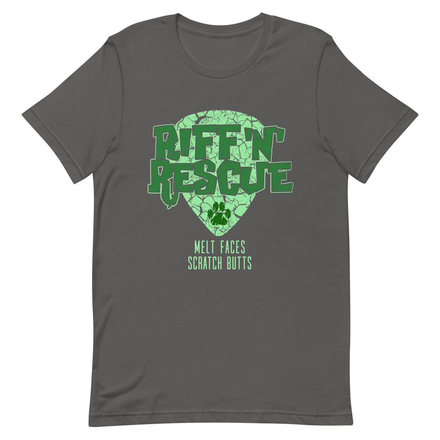 Crackle Green Unisex t-shirt