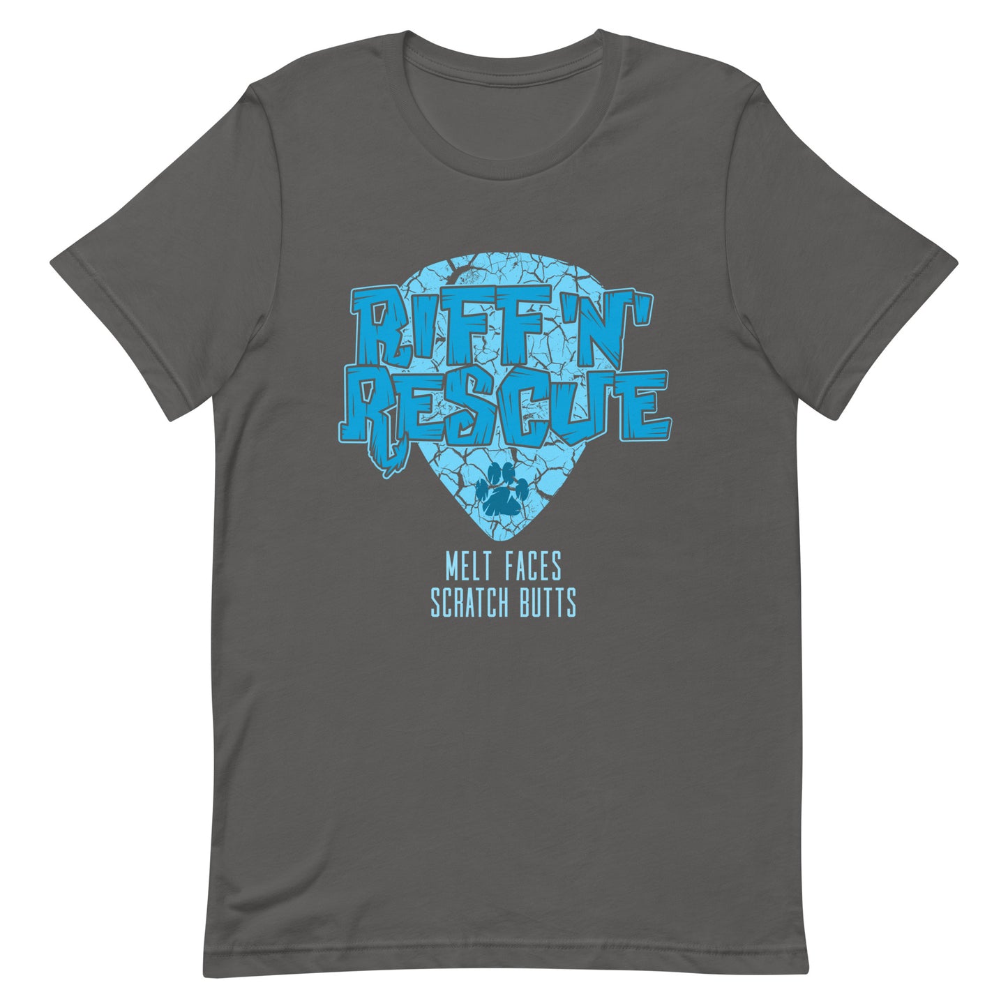 Crackle Blue Raglan