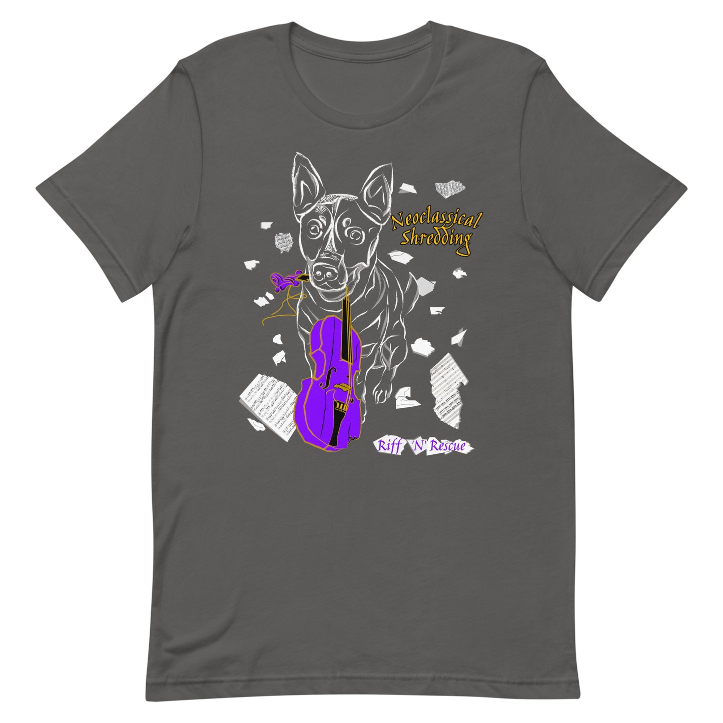 Neoclassical Shredding Unisex t-shirt (Blinky)