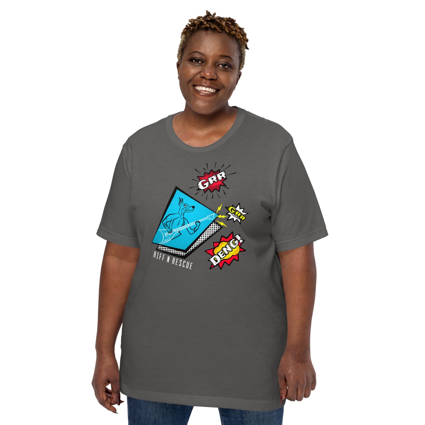 Grr Grr Deng Version 2 Unisex t-shirt