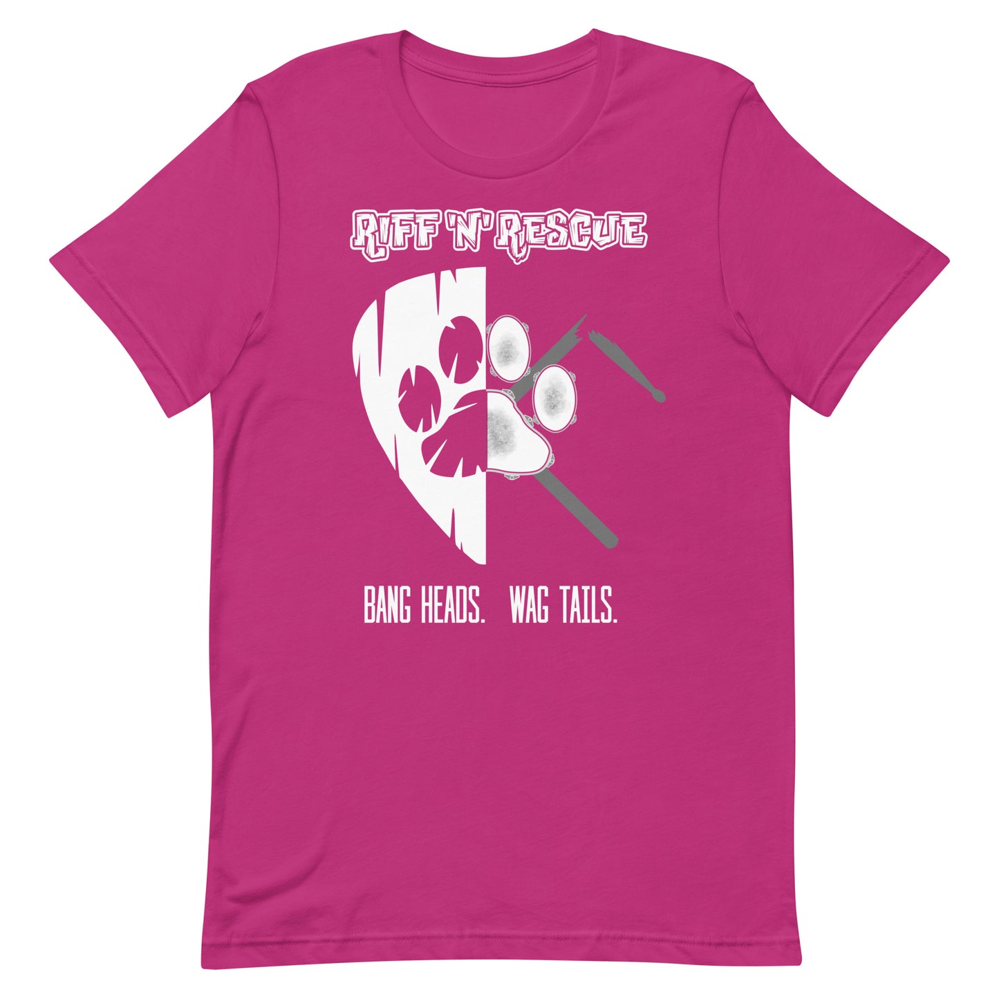 Picks, Sticks and Puppies Unisex t-shirt