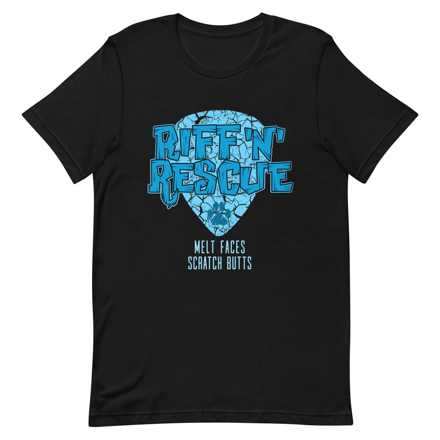 Crackle Blue Raglan