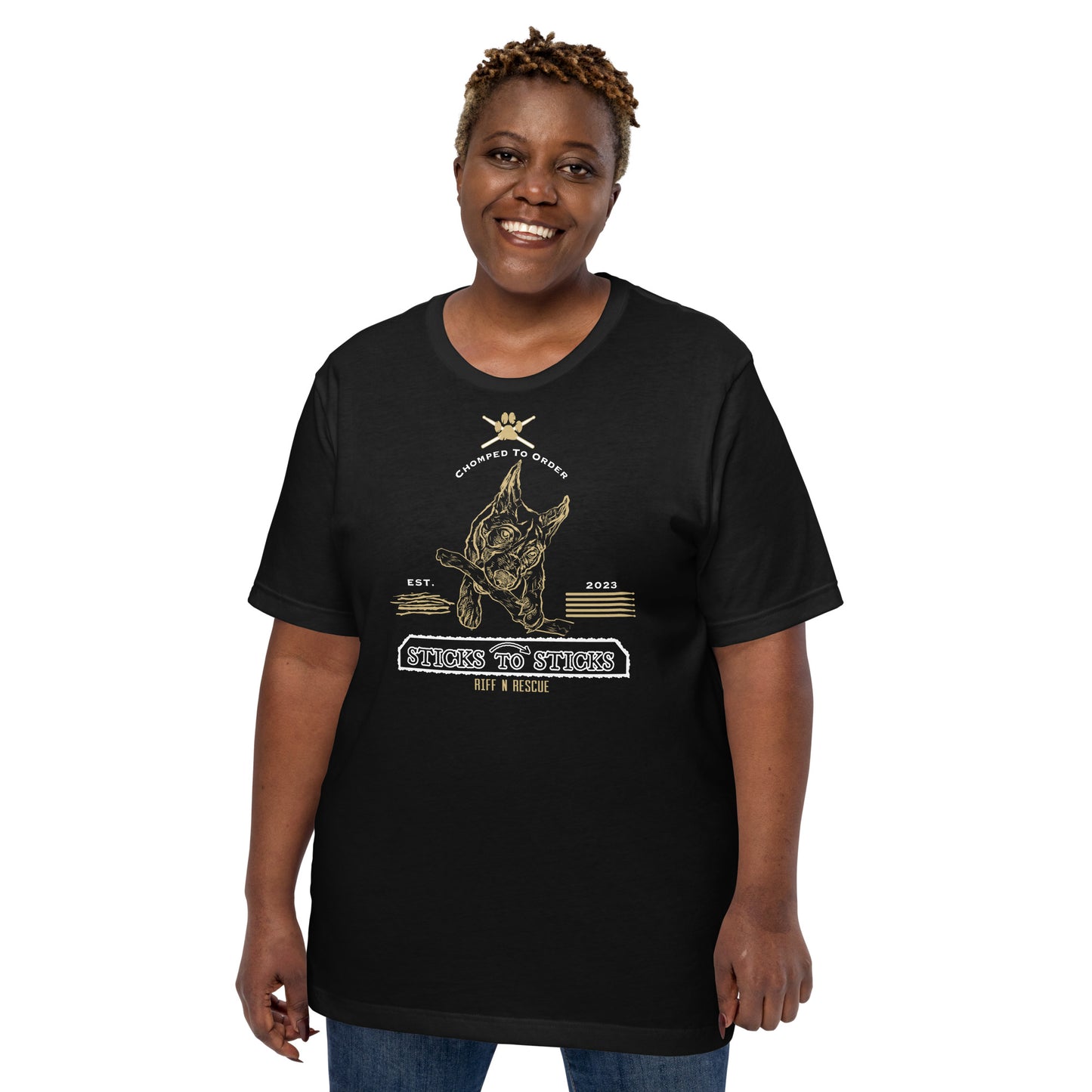 Sticks to Sticks 2 Unisex t-shirt (Ivy)