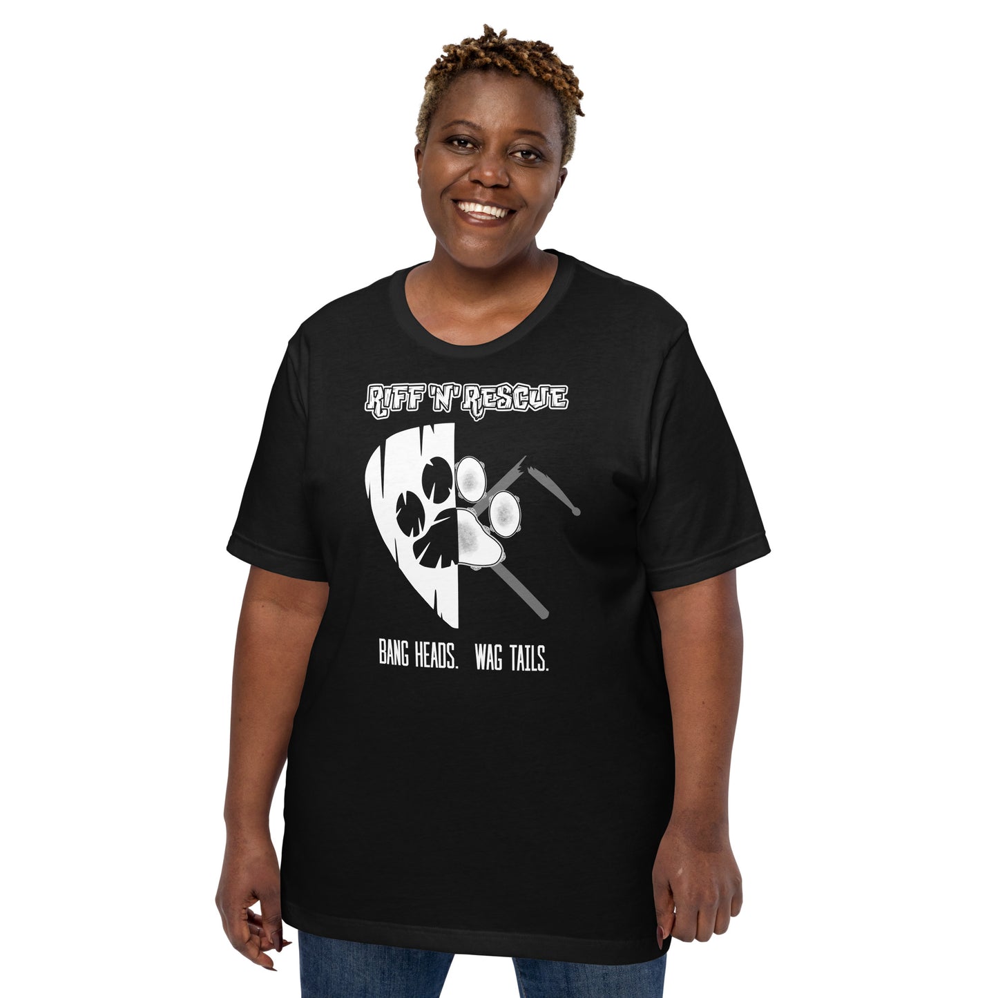 Picks, Sticks and Puppies Unisex t-shirt