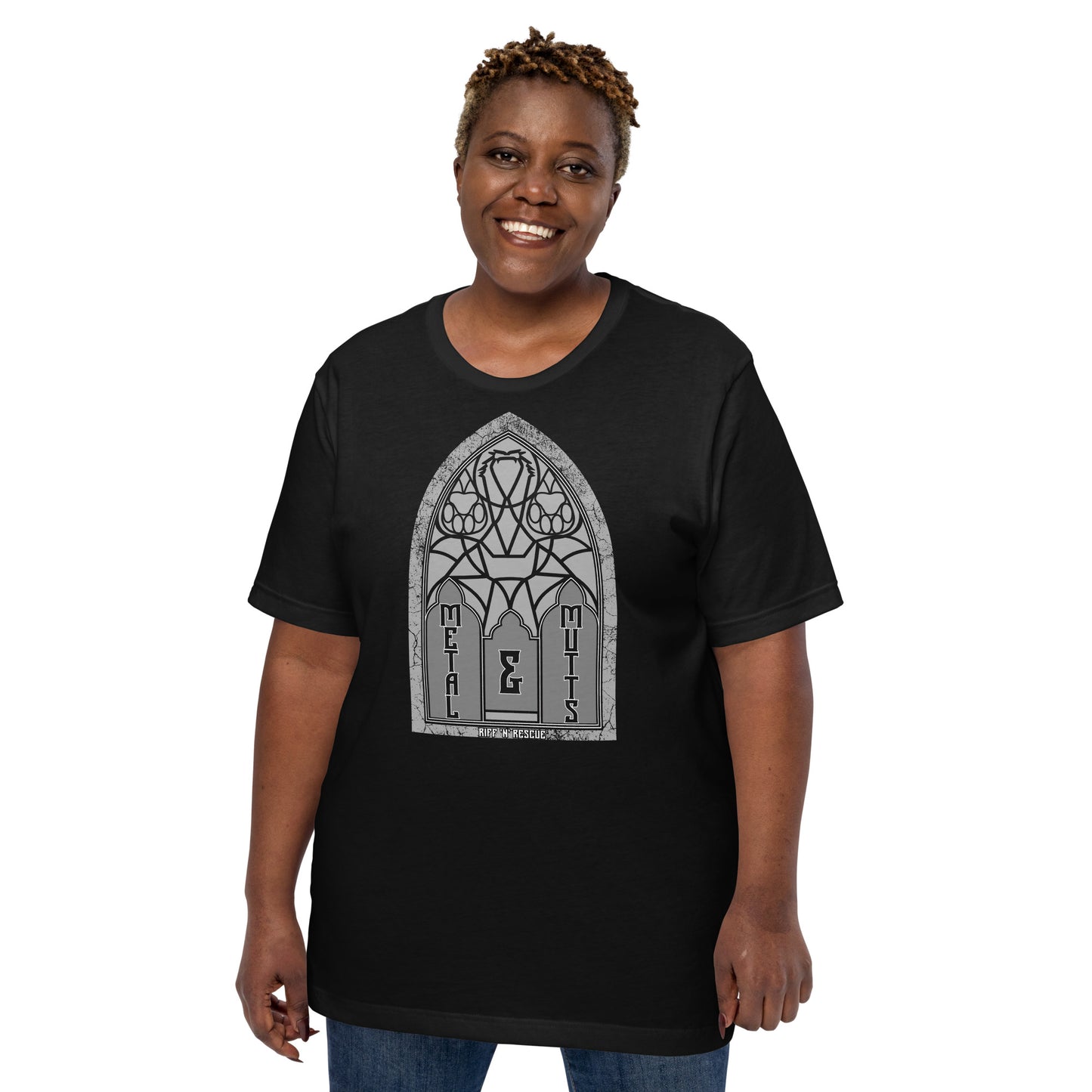 Metal and Mutts Unisex t-shirt