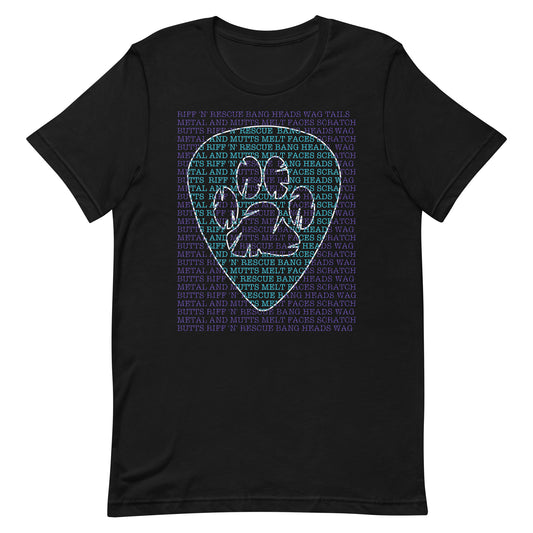Slogan Purple Unisex t-shirt