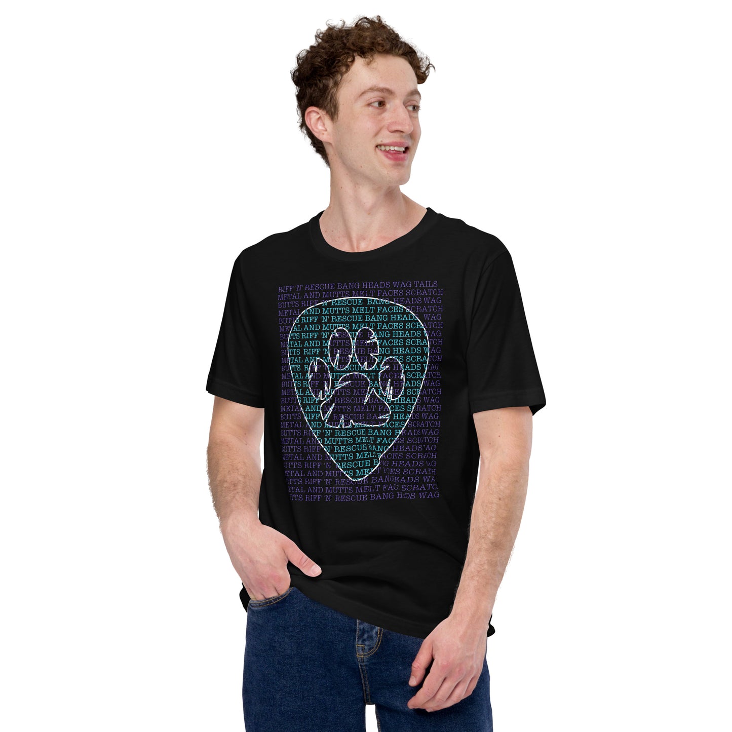 Slogan Purple Unisex t-shirt