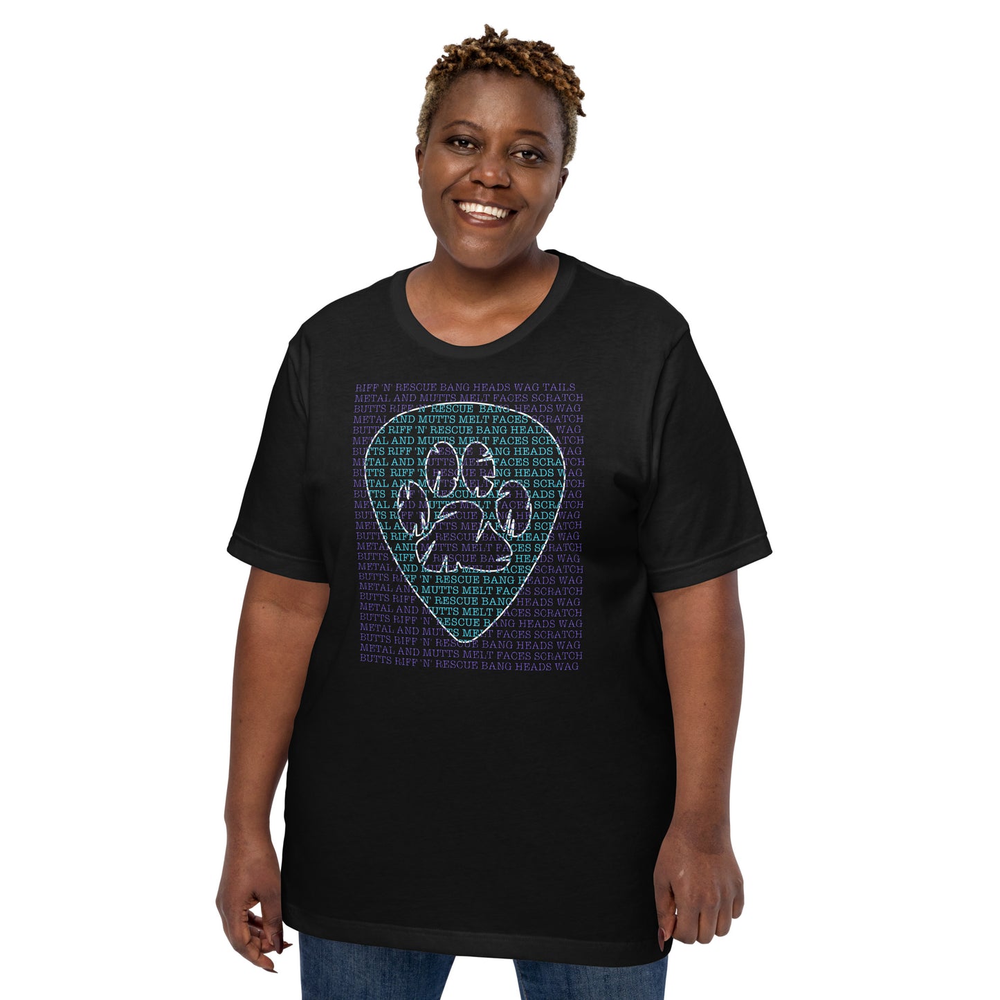 Slogan Purple Unisex t-shirt