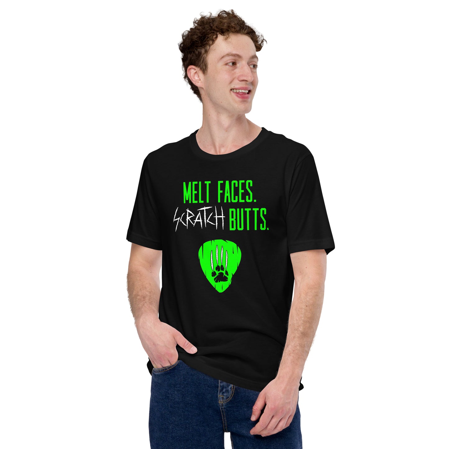Scratch Cat Butts Unisex T-Shirt