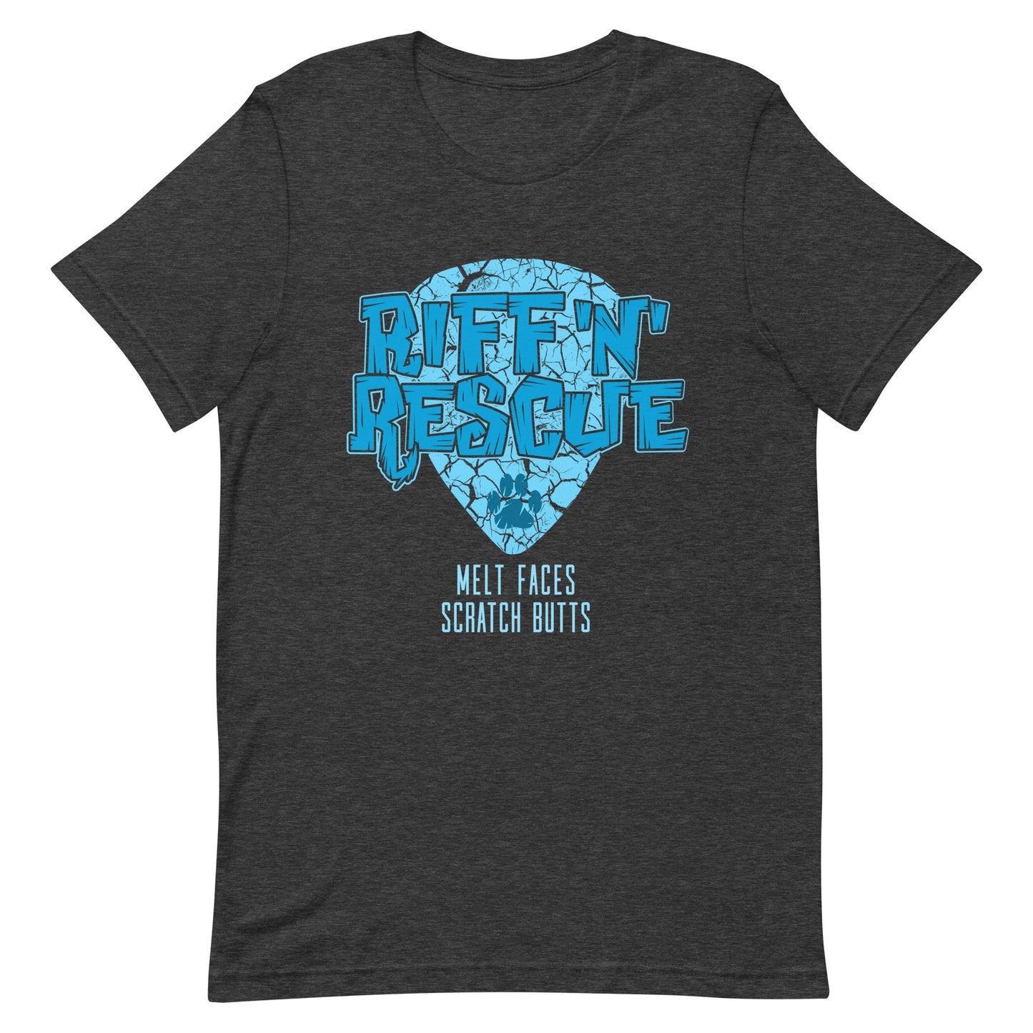 Crackle Blue Raglan