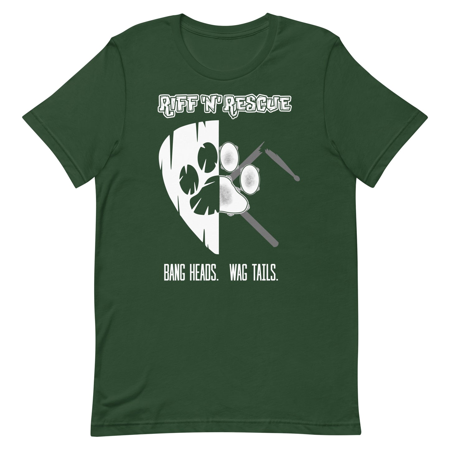 Picks, Sticks and Puppies Unisex t-shirt