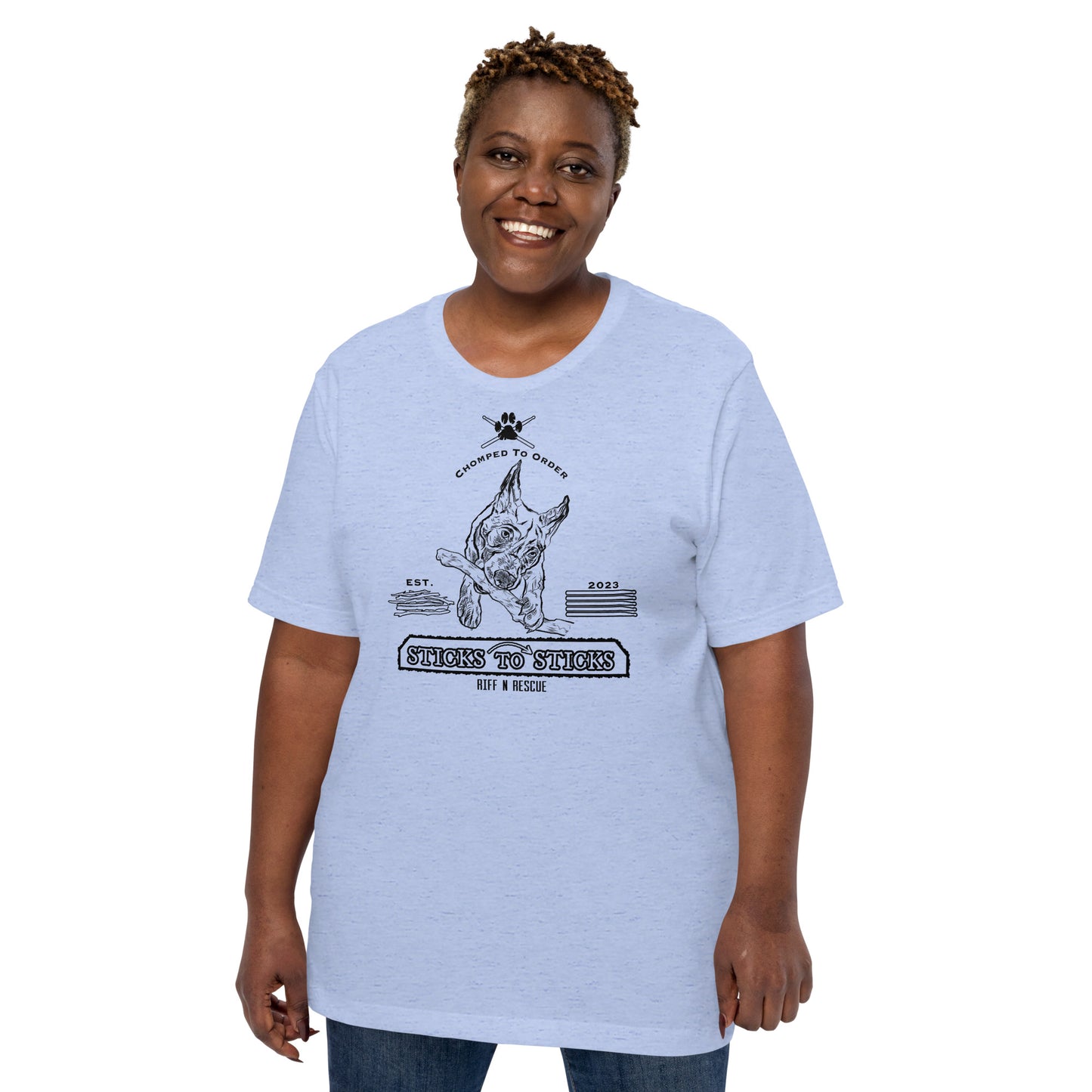 Sticks to Sticks Unisex t-shirt