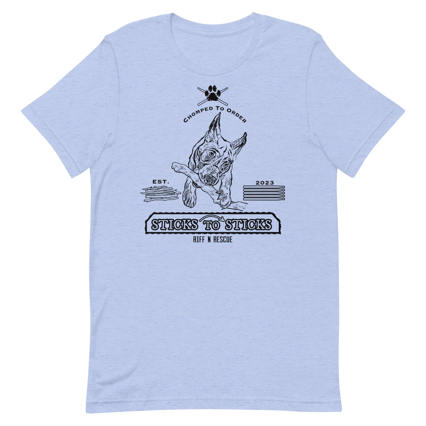 Sticks to Sticks Unisex t-shirt