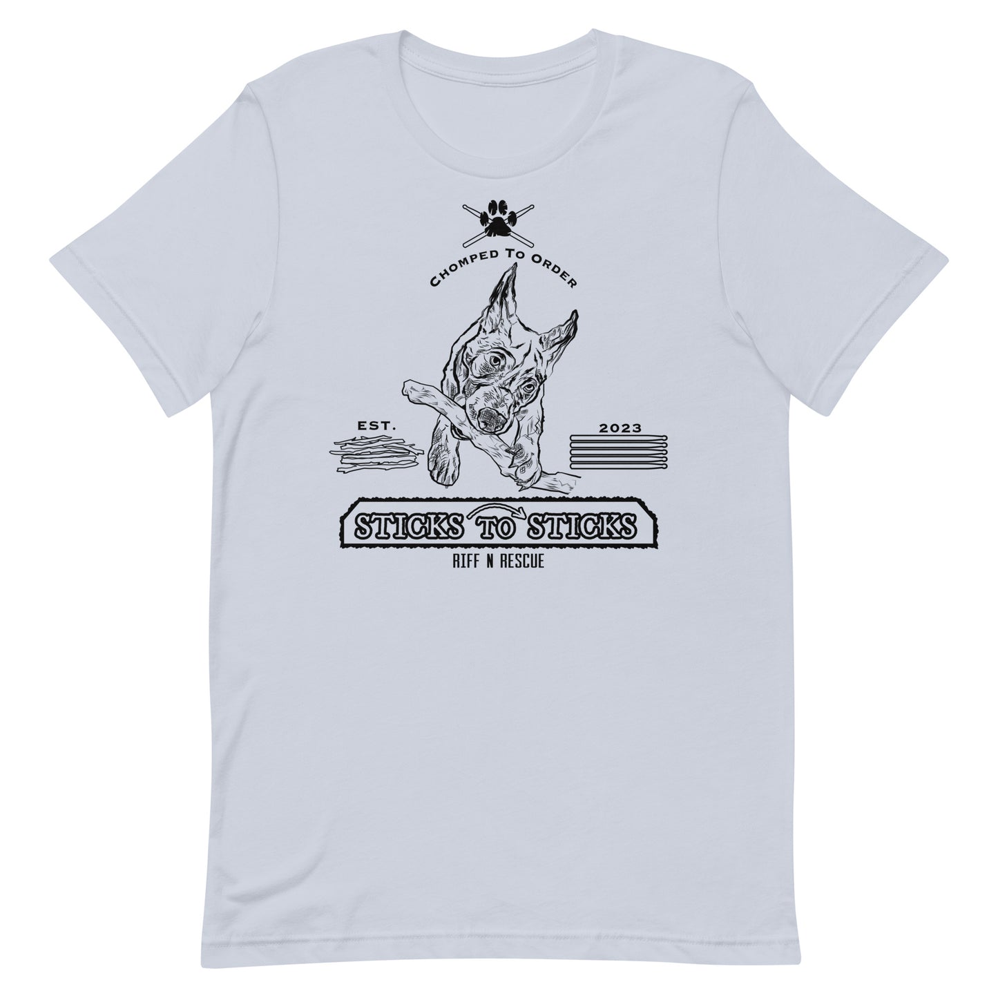 Sticks to Sticks Unisex t-shirt