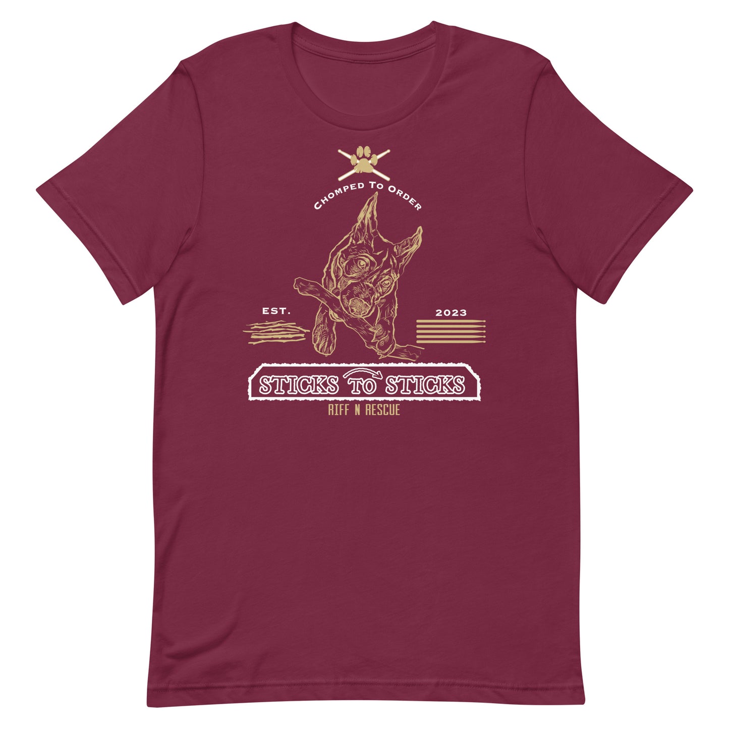 Sticks to Sticks 2 Unisex t-shirt (Ivy)