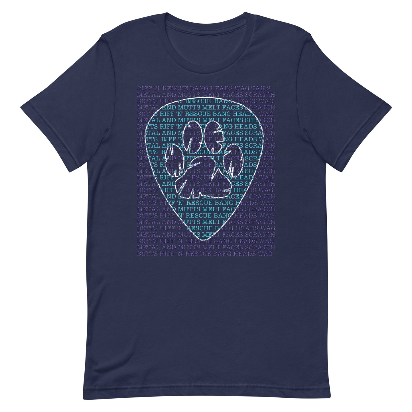 Slogan Purple Unisex t-shirt