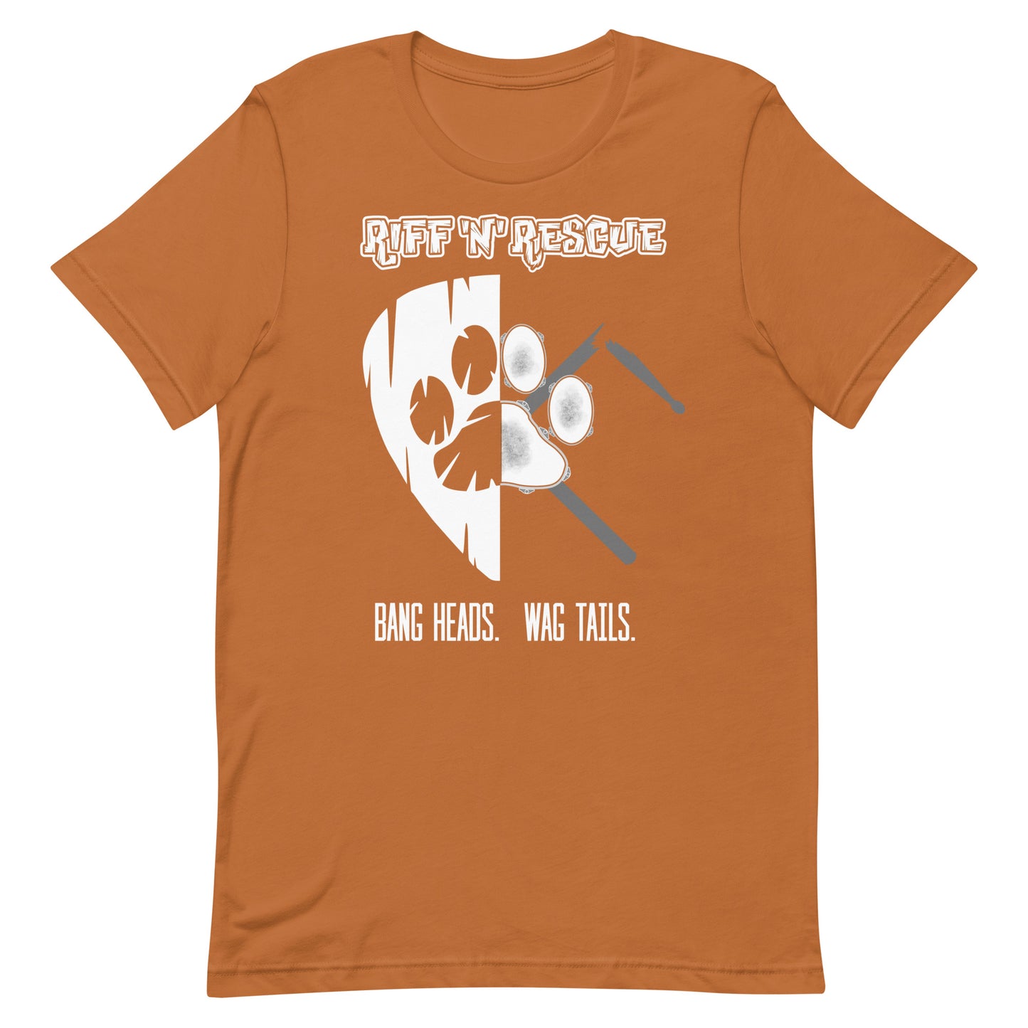 Picks, Sticks and Puppies Unisex t-shirt