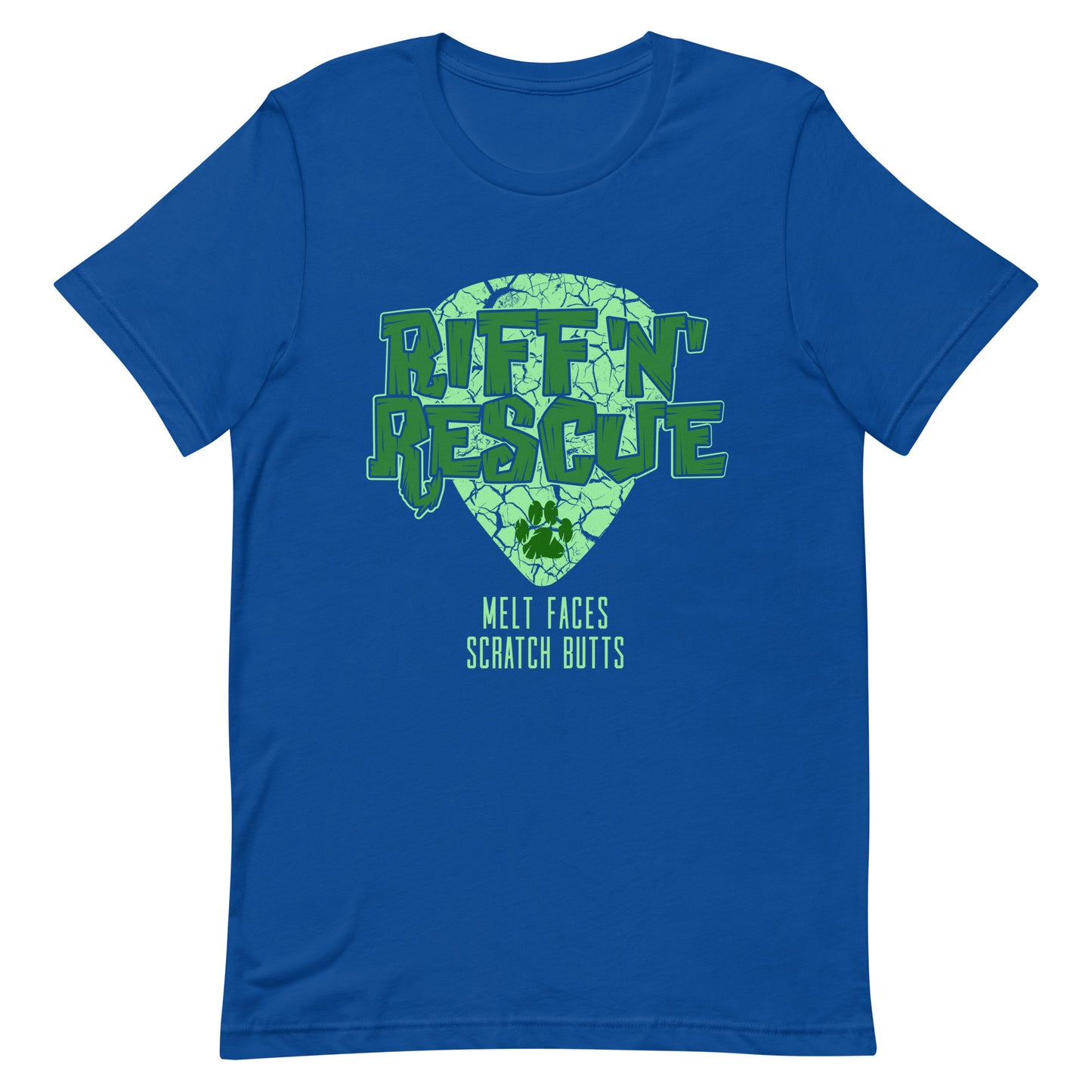 Crackle Green Unisex t-shirt