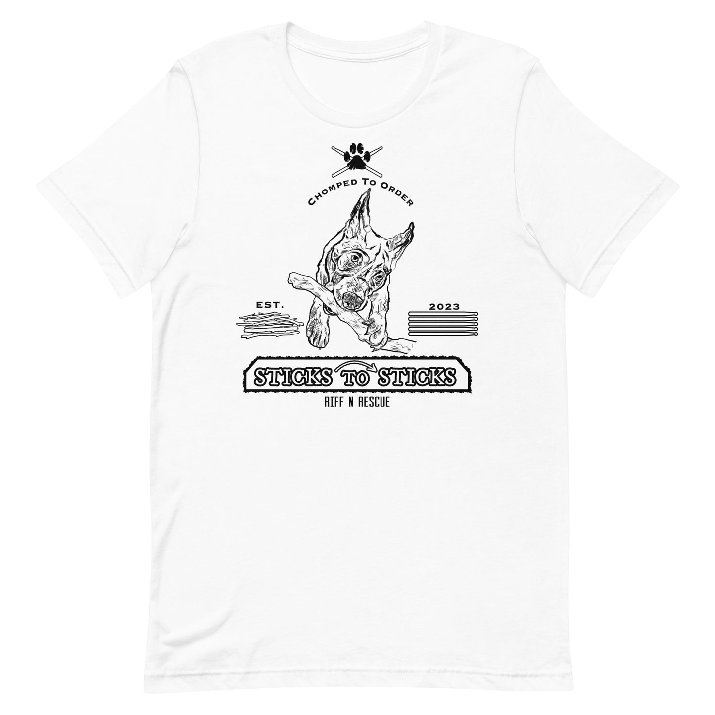 Sticks to Sticks Unisex t-shirt