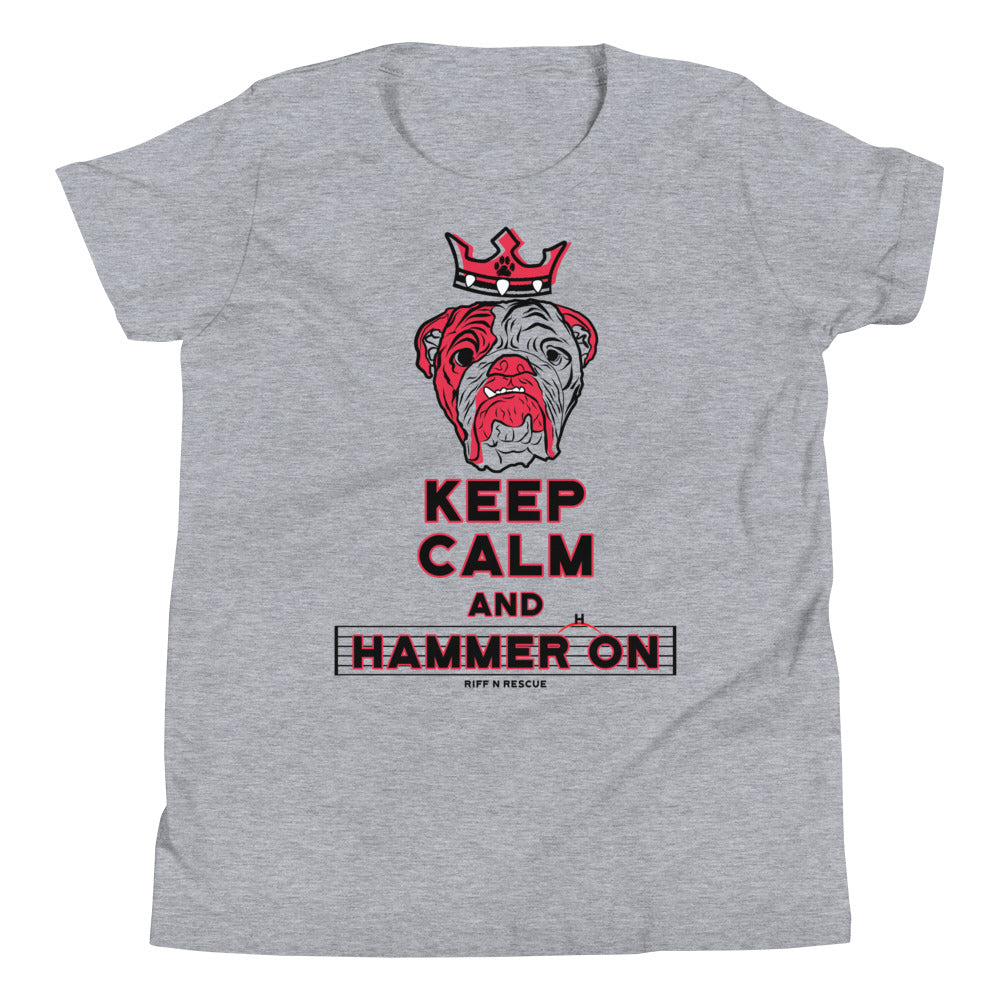 Keep Calm and Hammer On Youth T-Shirt