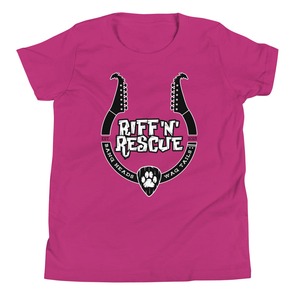 Headstock Horns Youth Short Sleeve T-Shirt