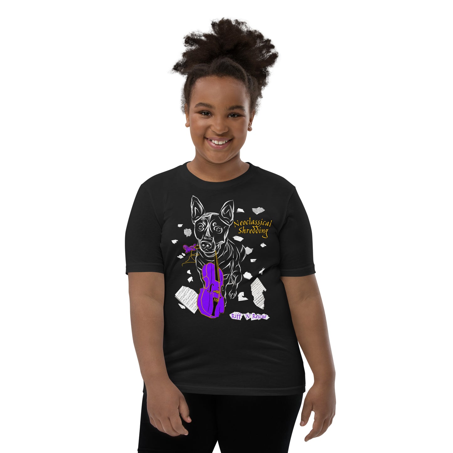 Neoclassical Shredding Youth Short Sleeve T-Shirt