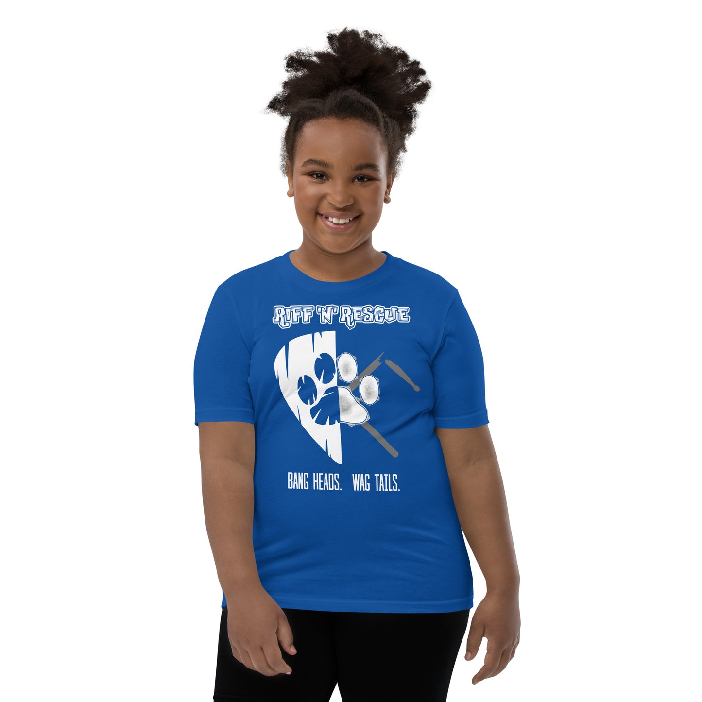 Picks, Sticks and Puppies Youth Short Sleeve T-Shirt