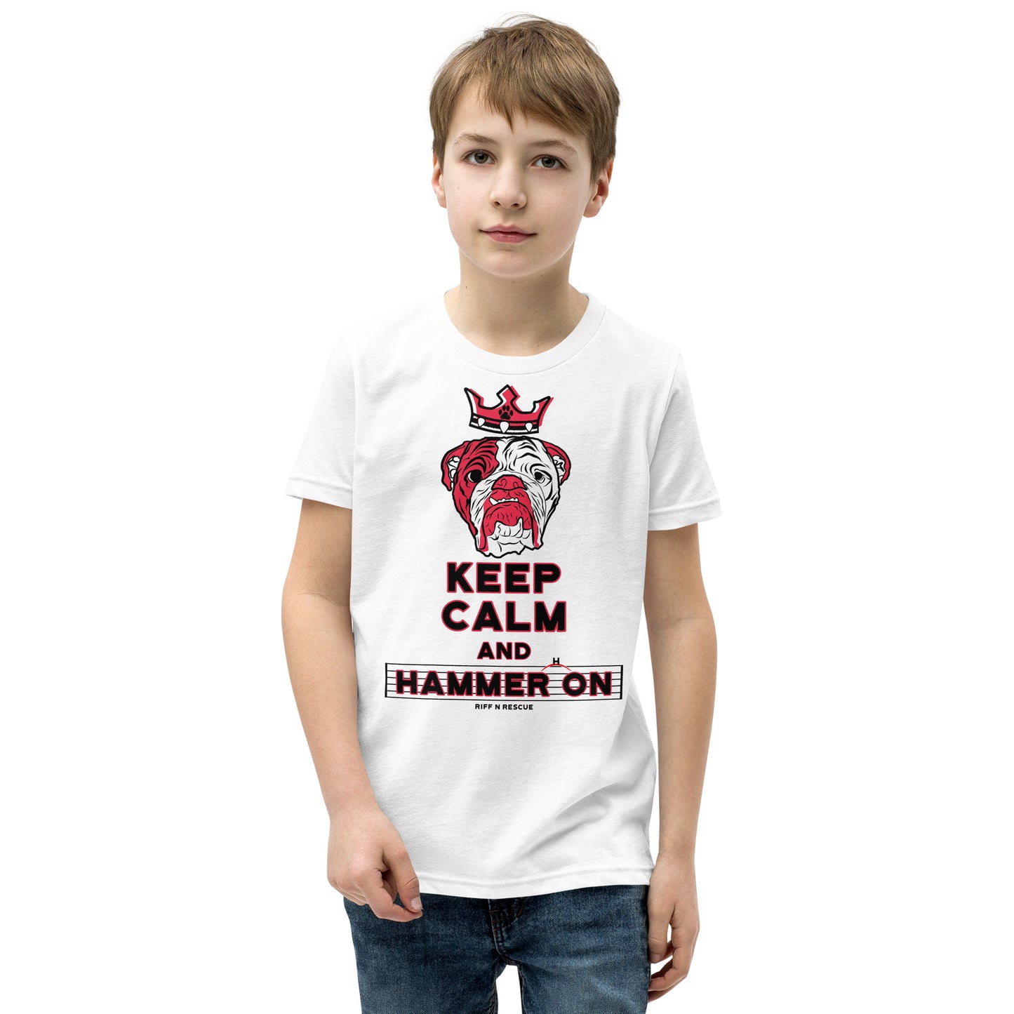 Keep Calm and Hammer On Youth T-Shirt
