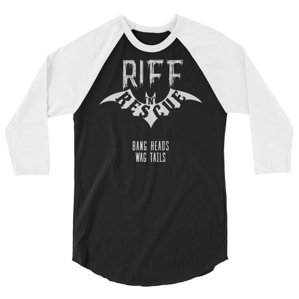Riff Bat 3/4 sleeve raglan shirt