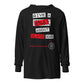 Give A #%&! About Black Dogs Hooded long-sleeve tee