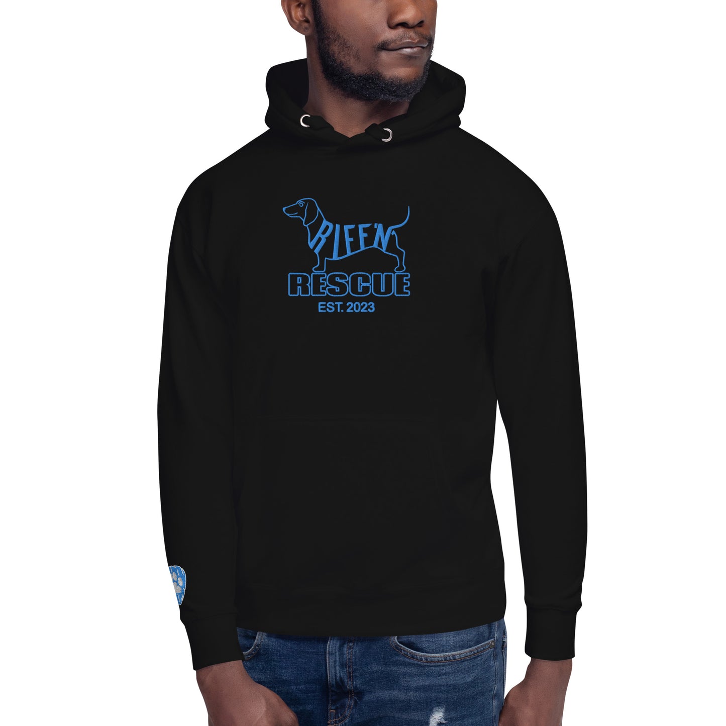 Weiner Pick Embroidered Unisex Hoodie (BLUE)