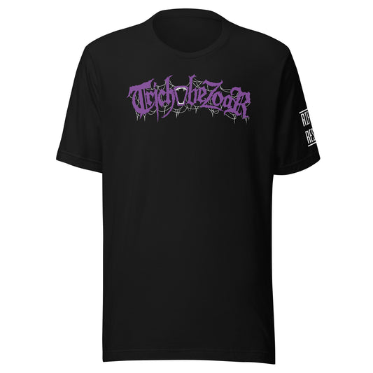 Trichobezoar AKA Hairball Purple Unisex t-shirt (Front Only)