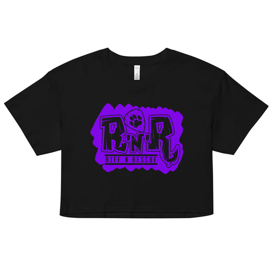 RnR Purple Crop Top